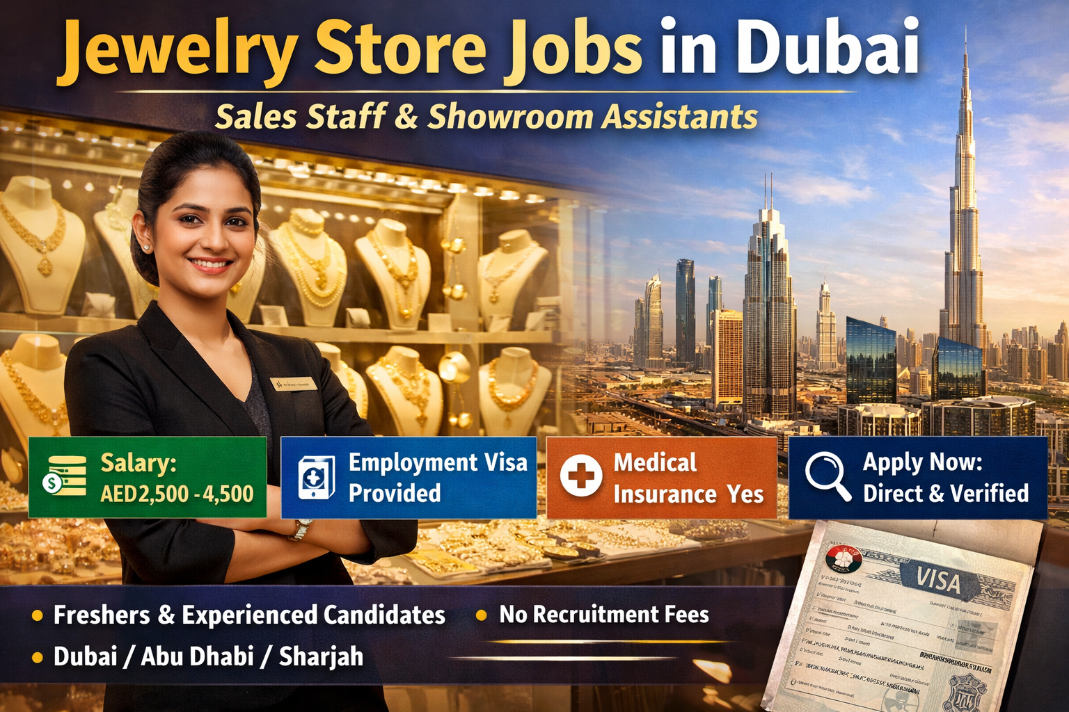 High-Demand Jewelry Store Jobs in Dubai – Apply for Verified Openings