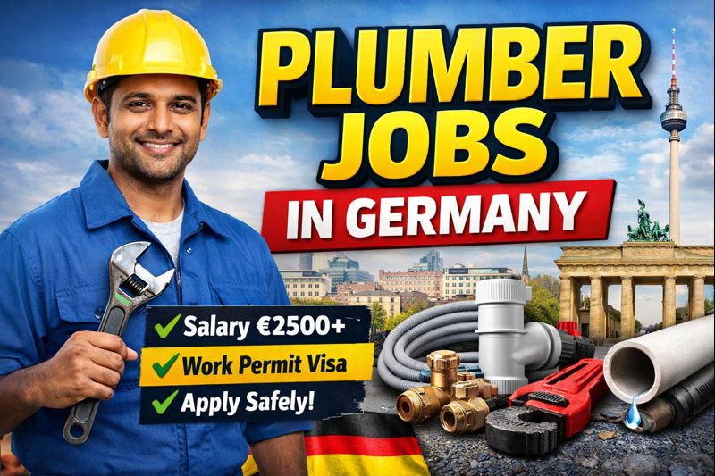 Plumber Jobs in Germany – Salary, Work Permit & Legal Application Guide