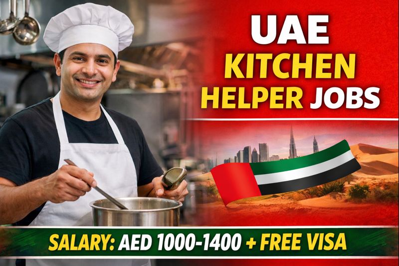 Latest Kitchen Helper Jobs in UAE – Freshers Can Apply