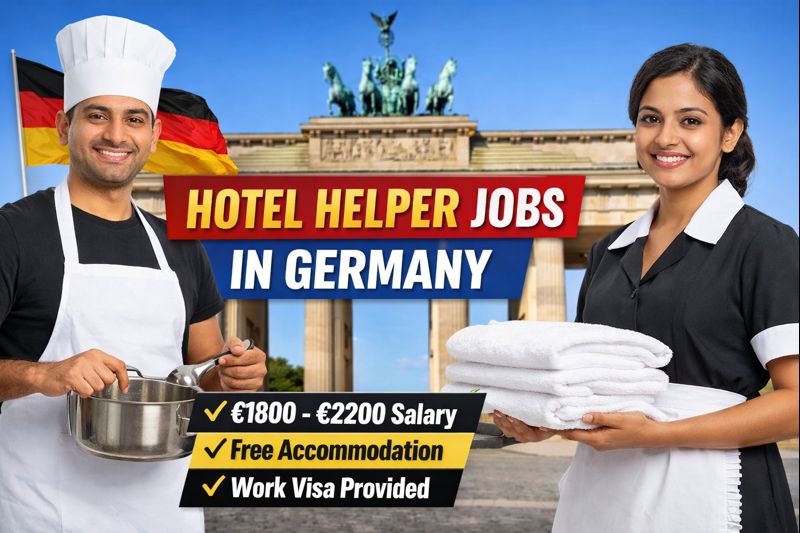 Latest Hotel Helper Jobs in Germany – Apply Safely & Legally