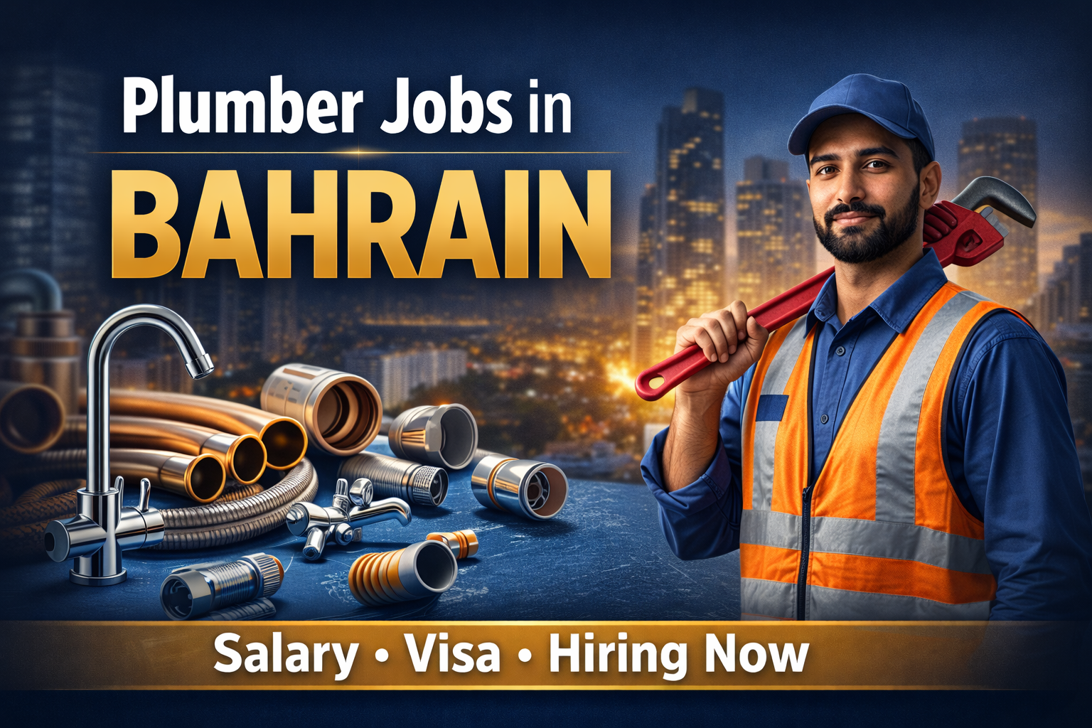 Plumber Jobs in Bahrain: Salary, Work Visa, Eligibility, and Complete Guide