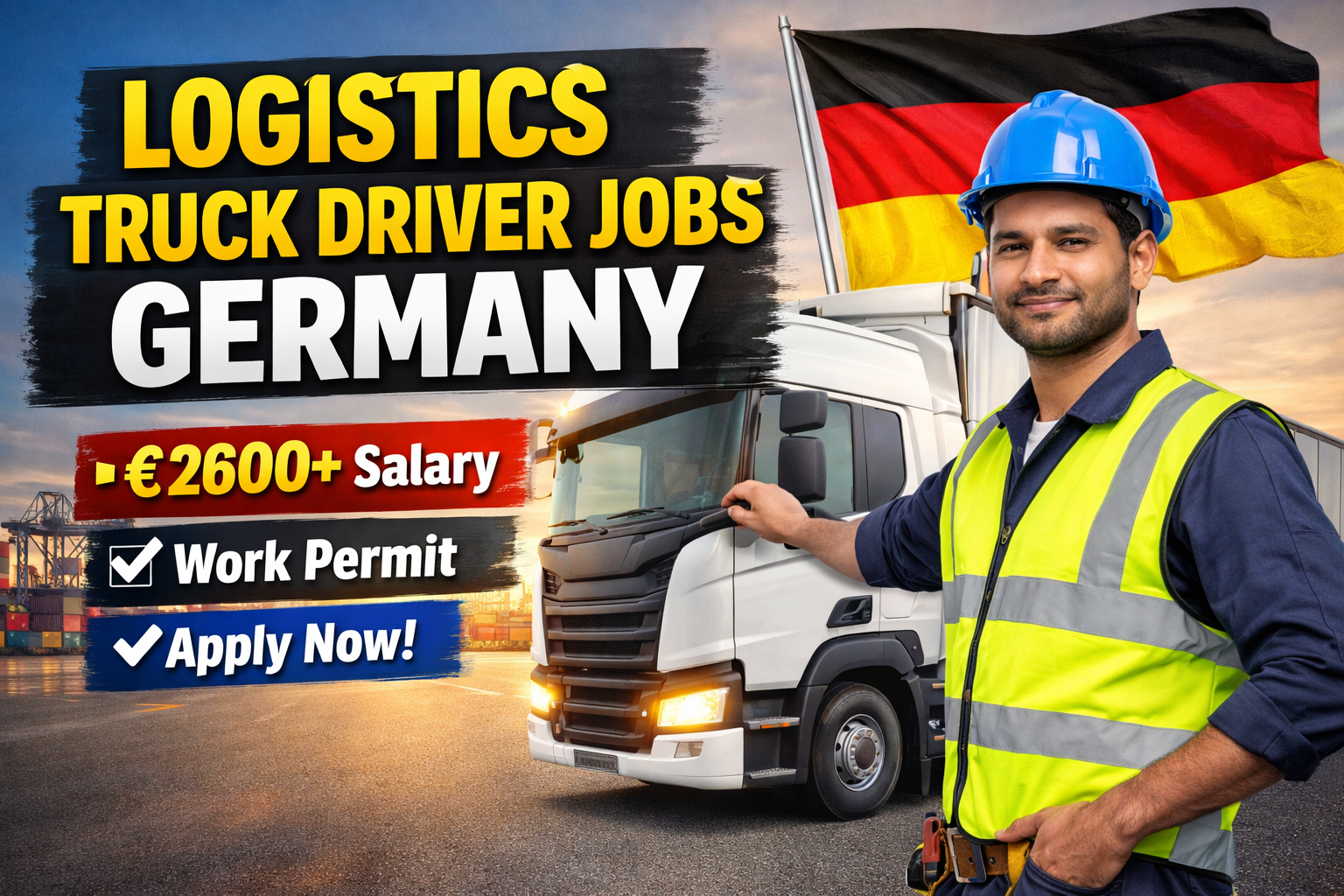 Germany Logistics Truck Driver Jobs 2026 – Visa, Salary & Hiring Guide