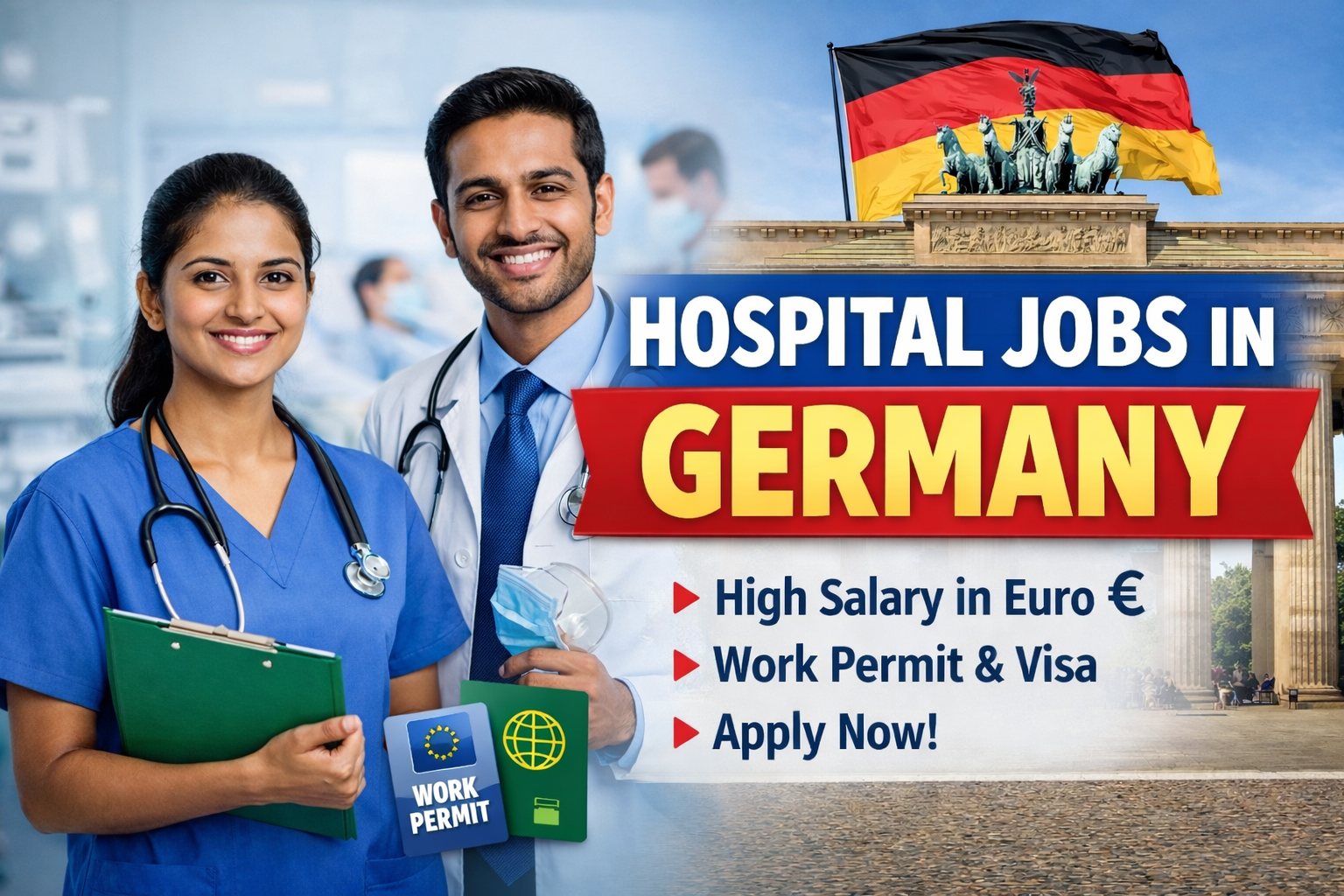Hospital Jobs in Germany – Legal Work Permit & Hiring Guide