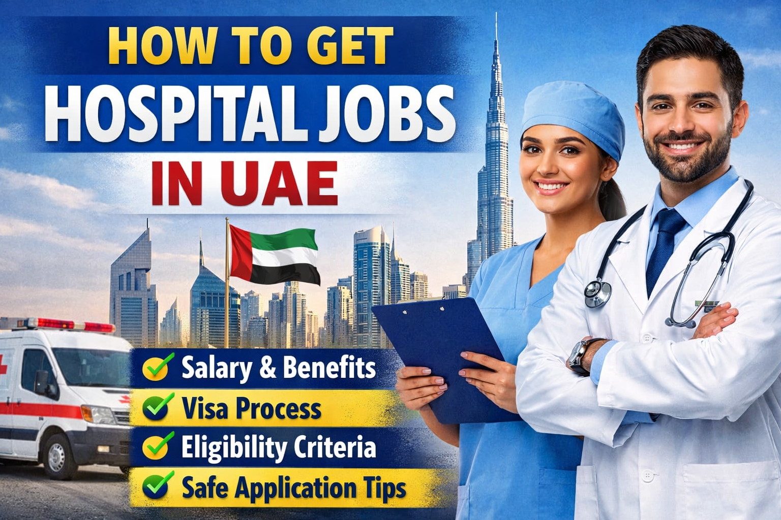 How to Get Hospital Jobs in UAE – Complete Guide for Jobseekers