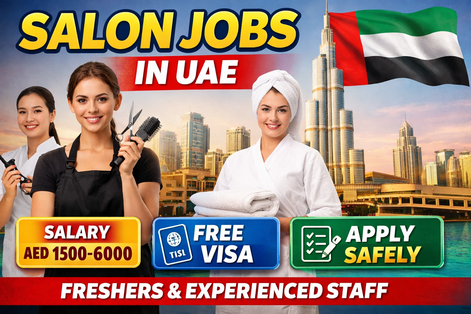 Salon Jobs in UAE – Verified Hiring Guide for Job Seekers