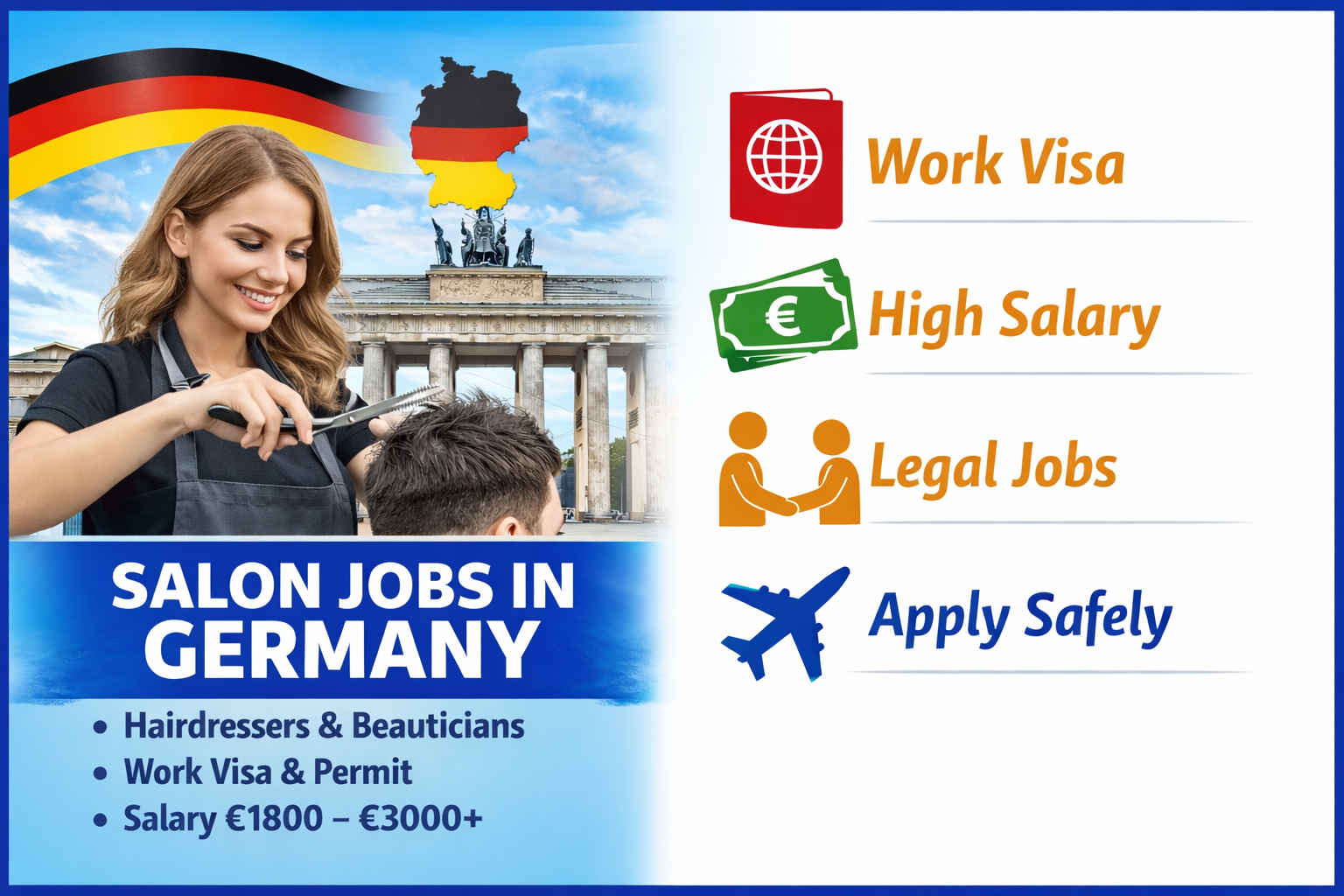 Salon Jobs in Germany 2026: Hairdresser & Beautician Work Permit Guide
