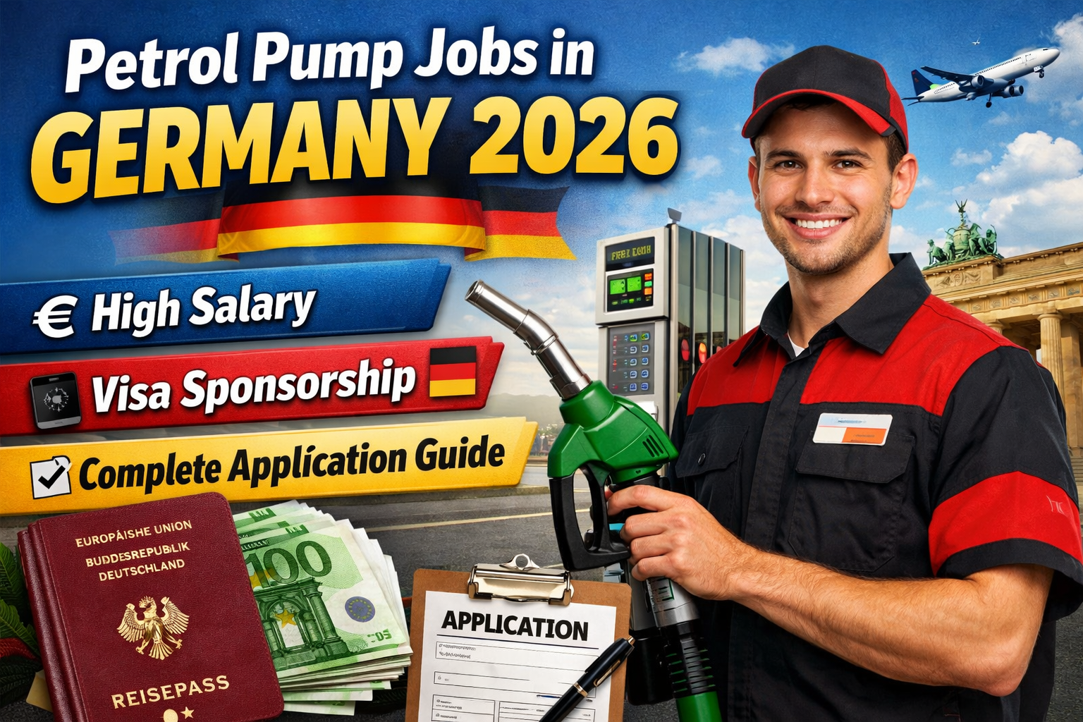 Petrol Pump Jobs in Germany 2026: High Salary, Visa Sponsorship & Complete Application Guide