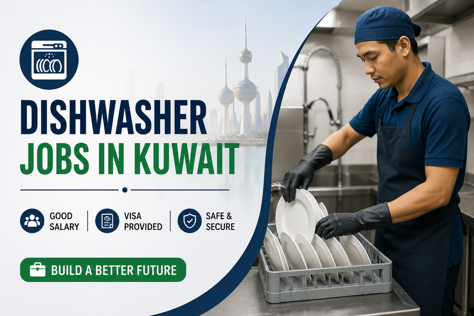 Dishwasher Jobs in Kuwait – Hotel & Restaurant Vacancies – Apply Now