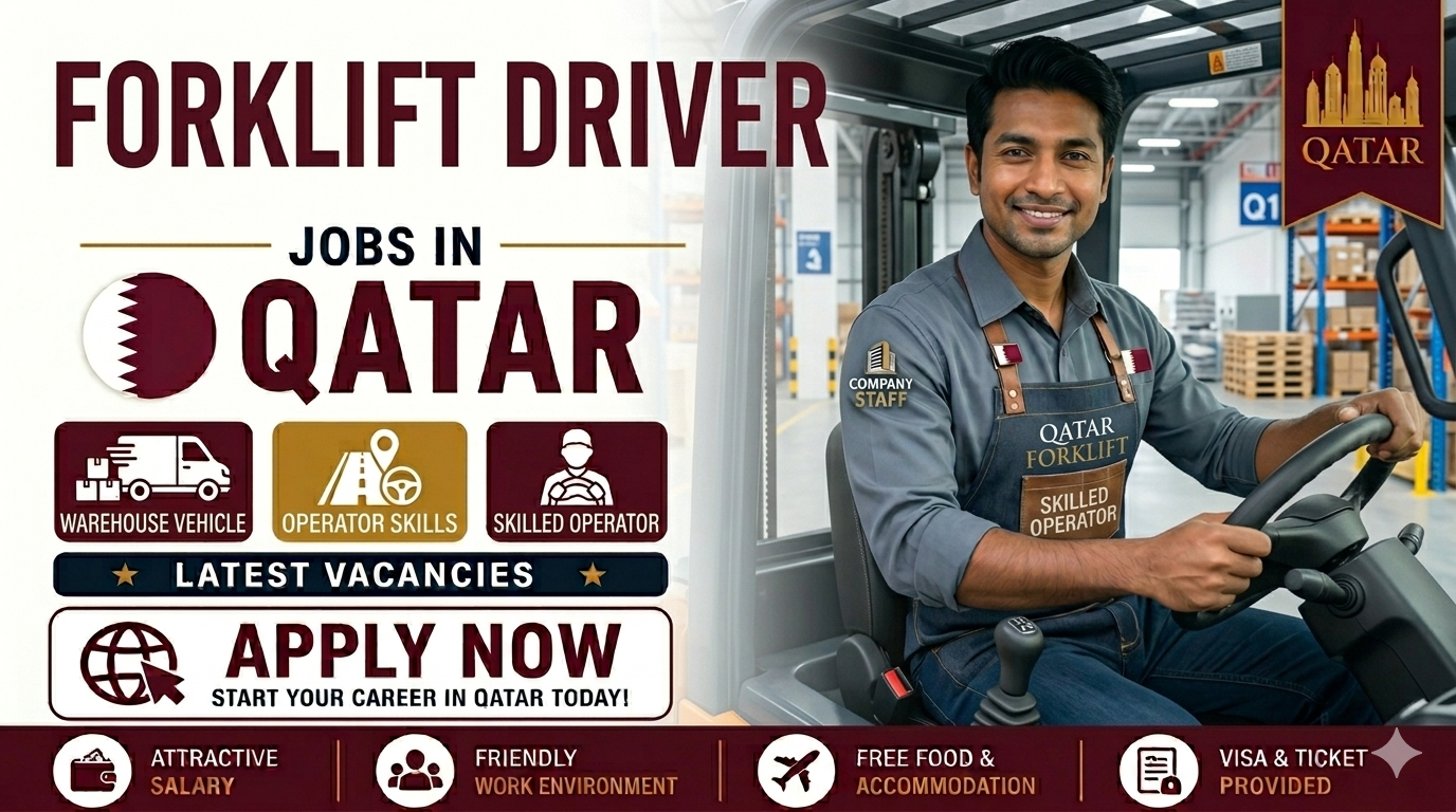 Forklift Driver Jobs in Qatar – Latest Driver Vacancies – Apply Now