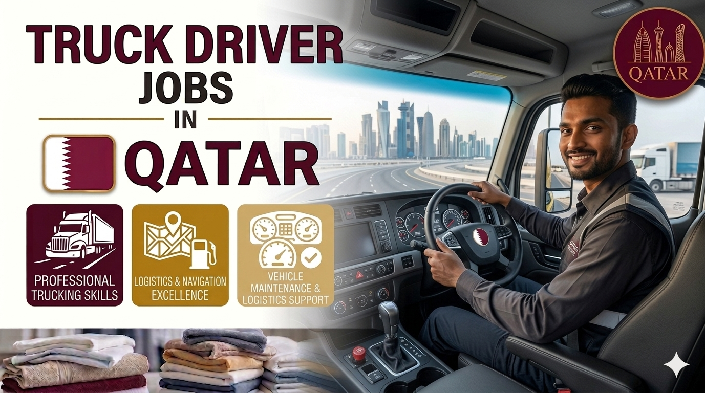 Truck Driver Jobs in Qatar – Latest Driver Vacancies – Apply Now