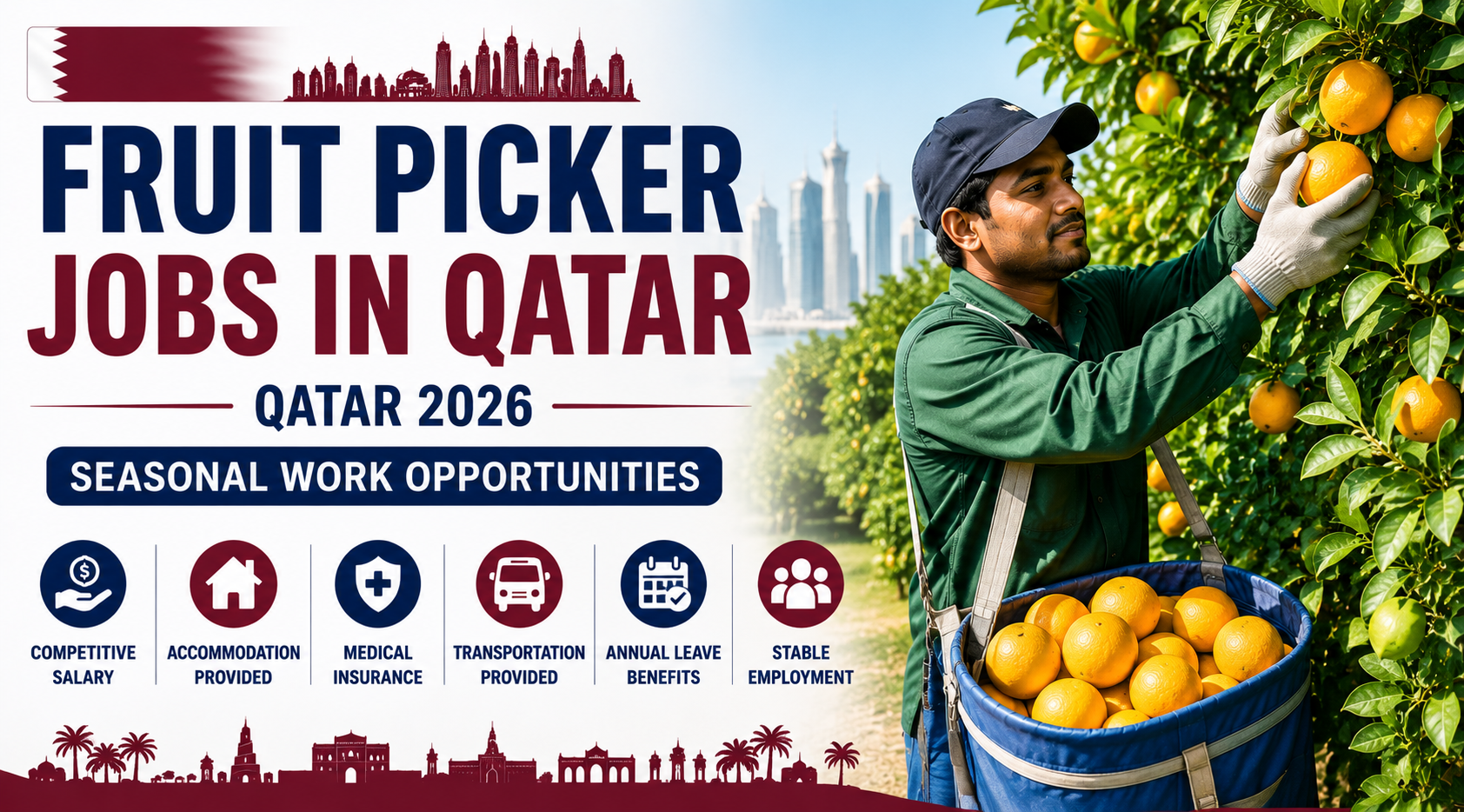 Fruit Picker Jobs in Qatar | Seasonal Work Opportunities