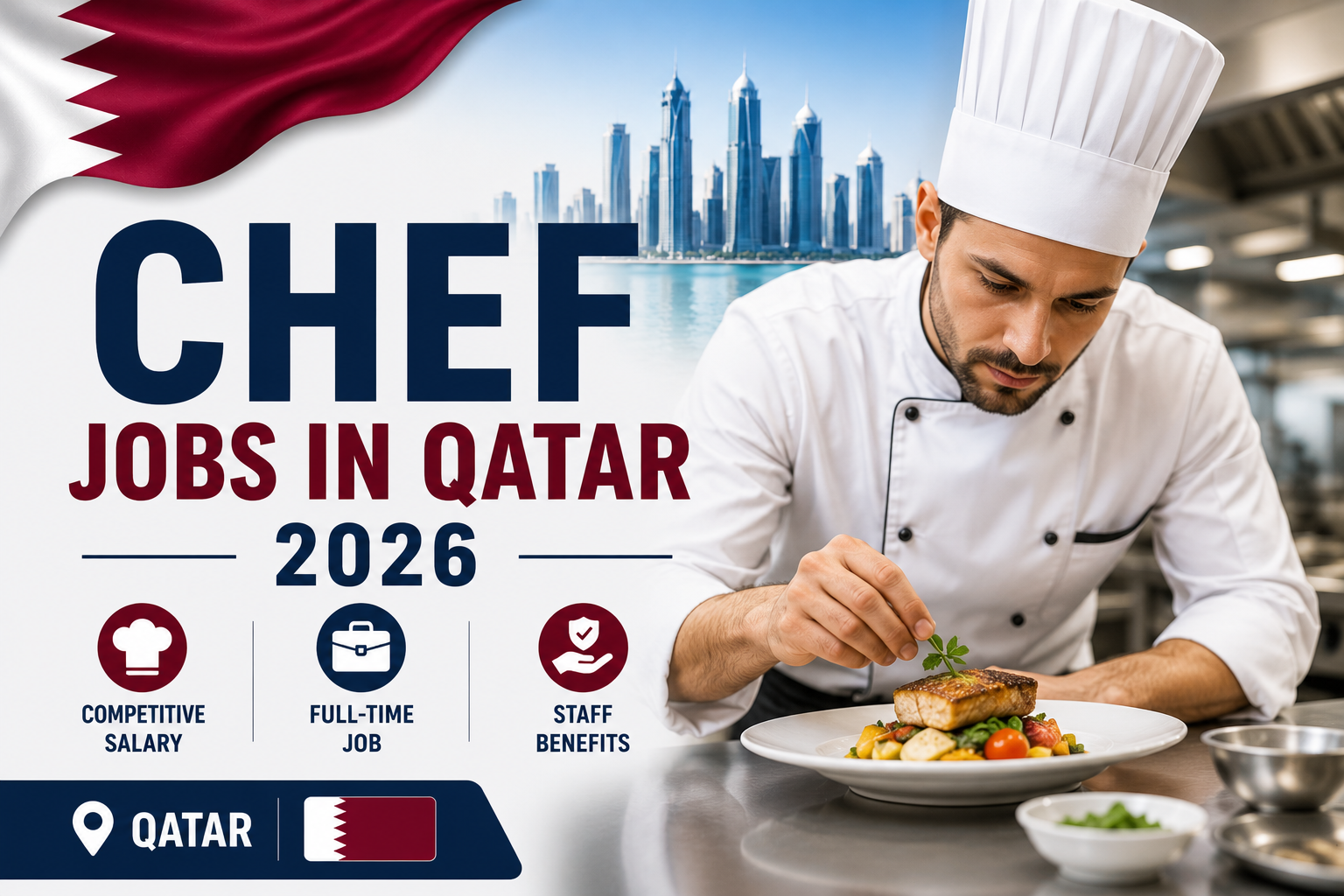 Chef Jobs in Qatar 2026 | Hospitality Career Opportunities