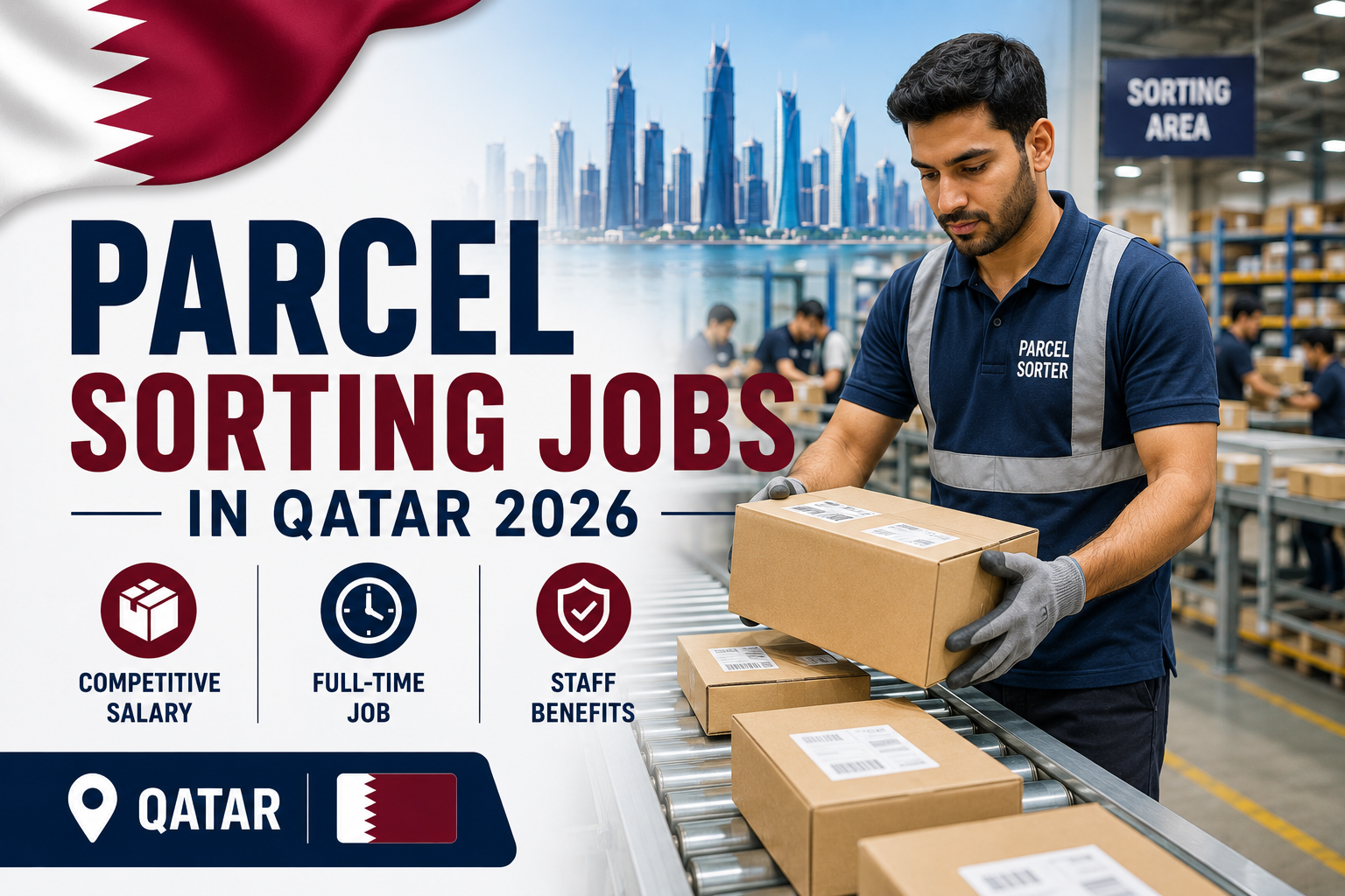 Parcel Sorting Jobs in Qatar 2026 | Logistics Career Opportunities