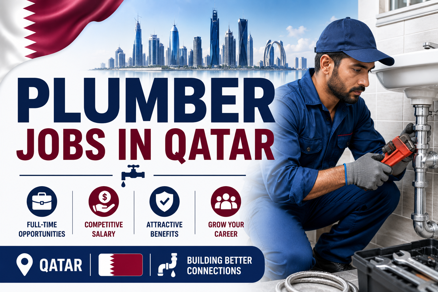 Plumber Jobs in Qatar | Skilled Trade Opportunities