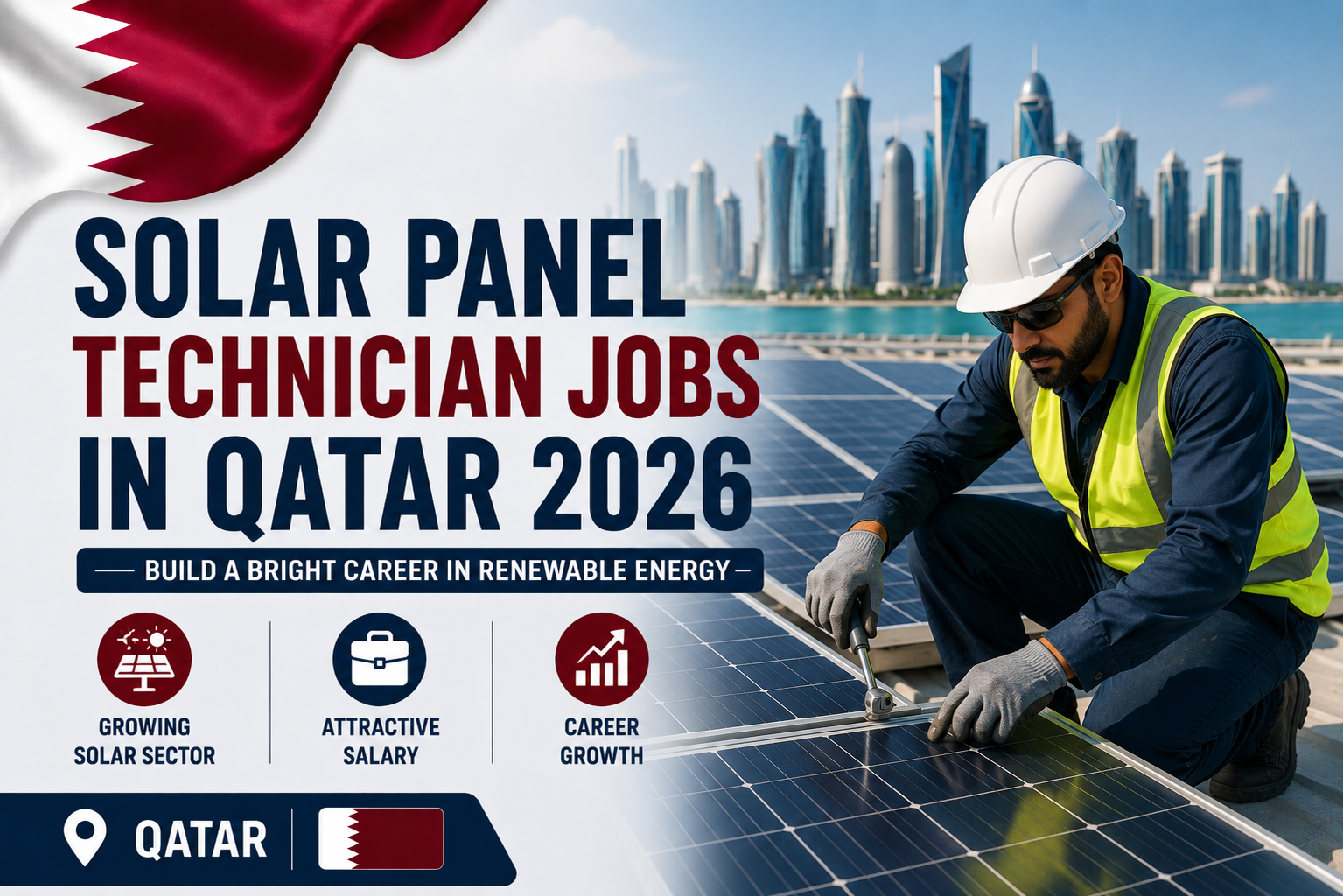 Solar Panel Technician Jobs in Qatar 2026 | Technical Staff Vacancies