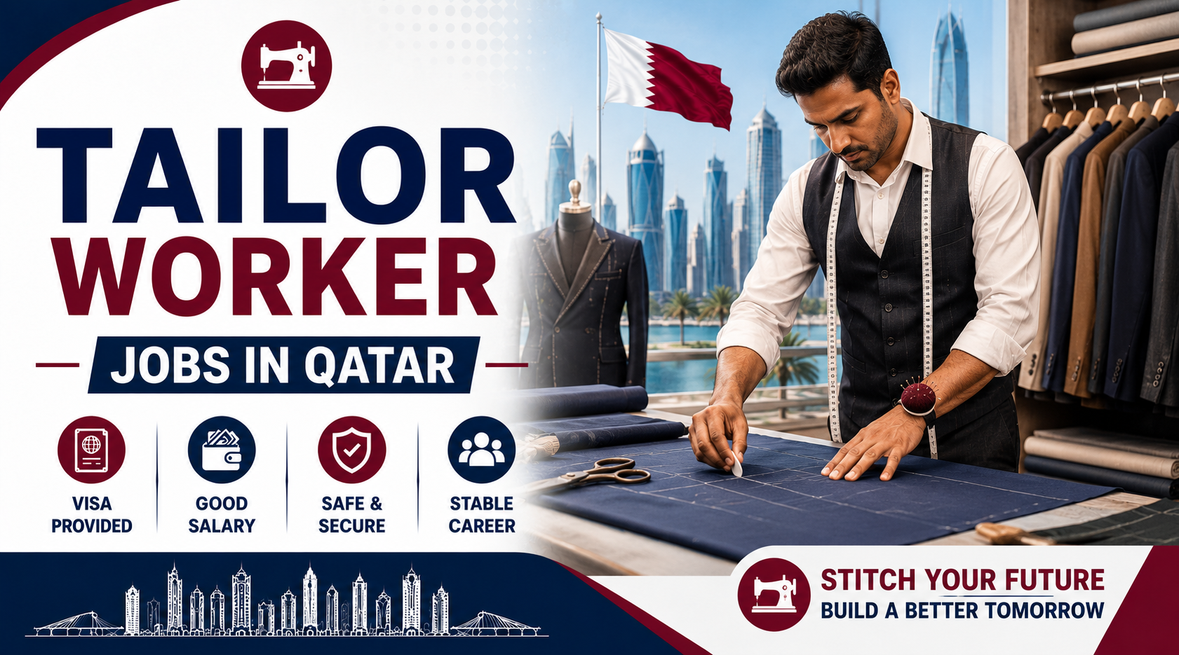 Tailor Worker Jobs in Qatar | Garment Industry Opportunities