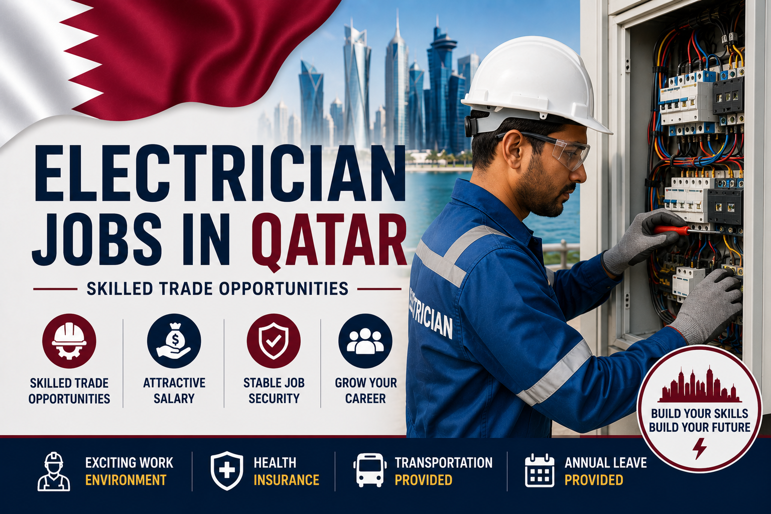 Electrician Jobs in Qatar | Skilled Trade Opportunities